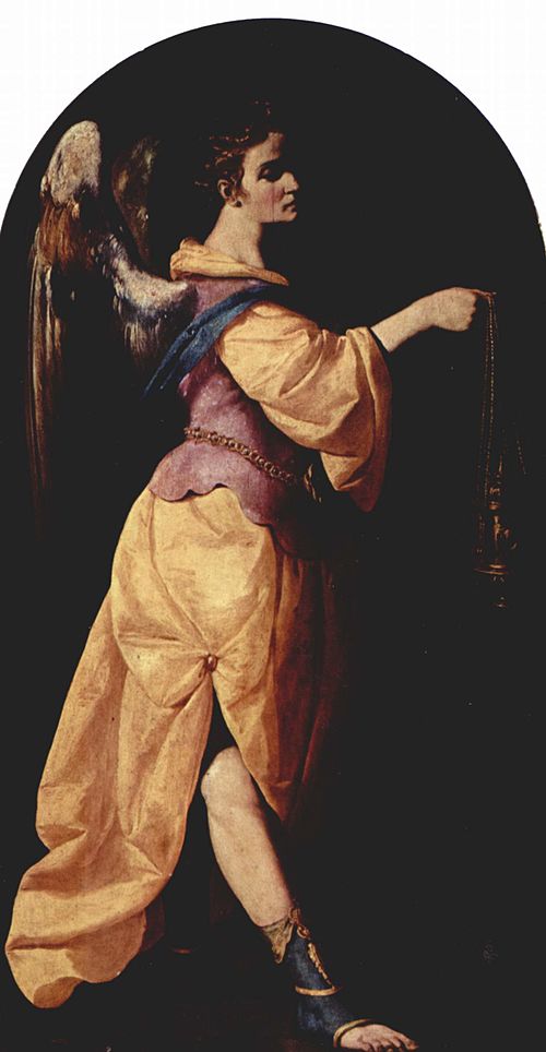 Angel Carrying a Thurible, 1638, Francisco de Zurbarán