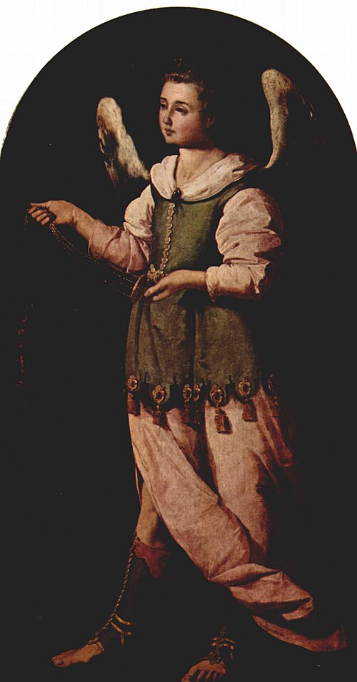 Angel Carrying a Thurible, 1638, Francisco de Zurbarán