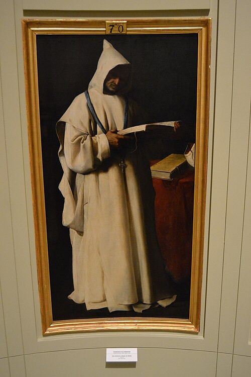 Saint Anthelm, 1638, Francisco de Zurbarán
