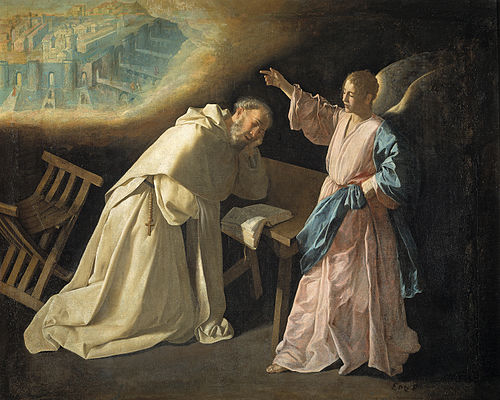La Vision de saint Pierre Nolasque, 1629, Francisco de Zurbarán