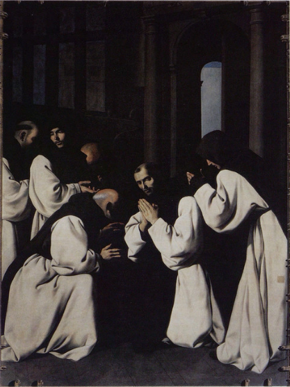 Farewell of Father Juan de Carrión, 1639, Francisco de Zurbarán