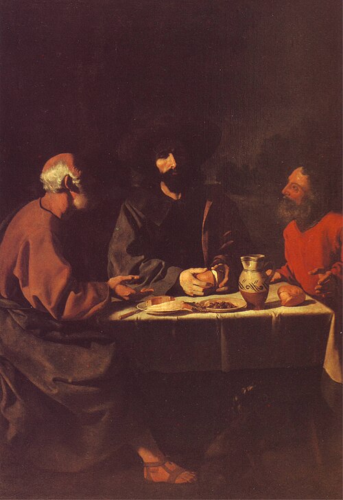 Dinner at Emmaus, 1639, Francisco de Zurbarán