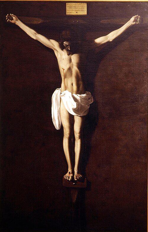 Christ on the Cross, 1639, Francisco de Zurbarán