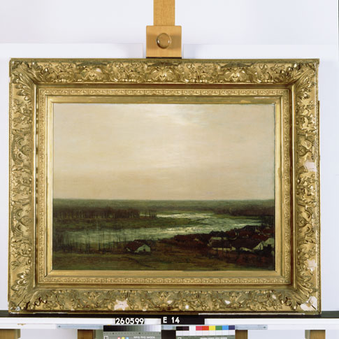 Rivierlandschap, 1895, Louis Willem van Soest