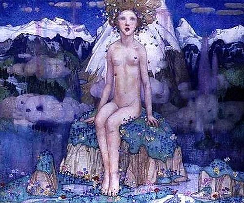Love in the Alps, , Edward Reginald Frampton