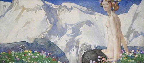 Flora of the Alps, 1918, Edward Reginald Frampton