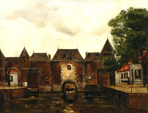 Koppelpoort, Amersfoort, 1885, Hendrik Otto van Thol