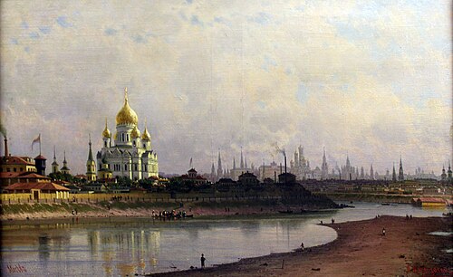 Old Moscow, 1878, Piotr Petrovitch Verechtchaguine