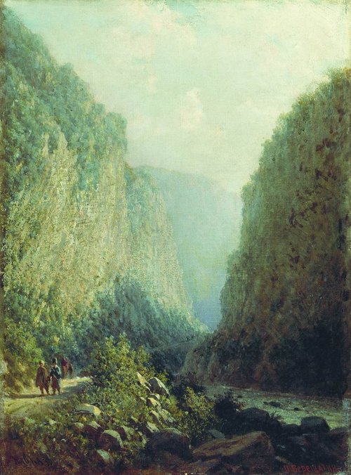 Daryal Gorge, 1886, Piotr Petrovitch Verechtchaguine