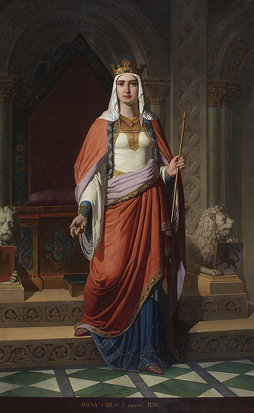 Doña Urraca, 1857, Carlos Múgica y Pérez