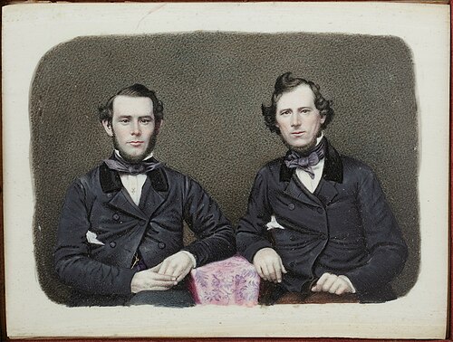 Two Men, 1850, Moses B. Russell