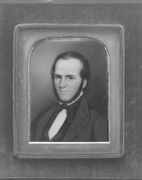 Portrait of a Gentleman, 1847, Moses B. Russell