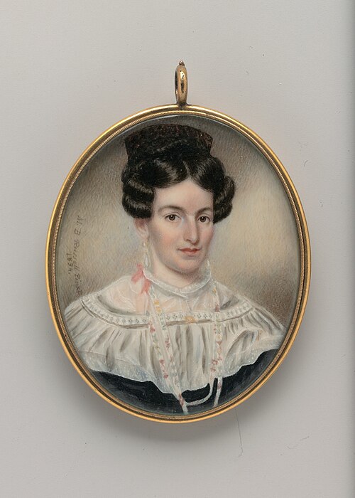 Portrait of a Lady, 1834, Moses B. Russell