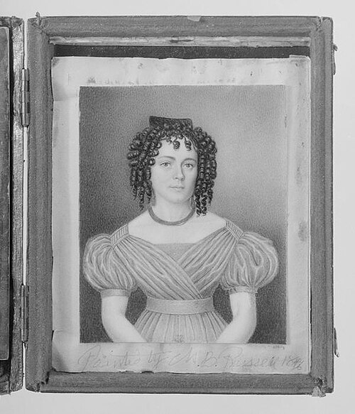 Portrait of a Lady, 1847, Moses B. Russell