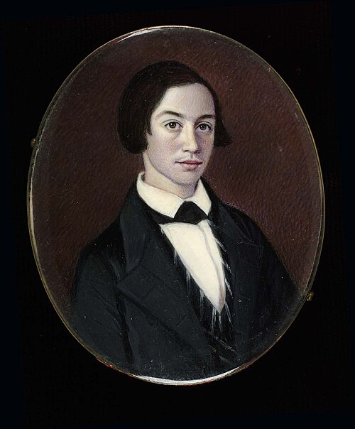 Portrait of a Gentleman, 1847, Moses B. Russell