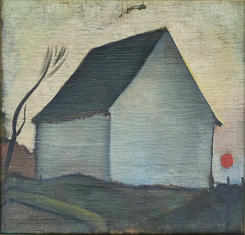 Rolsø Chapel, Mols, Denmark, 1917, Immanuel Ibsen