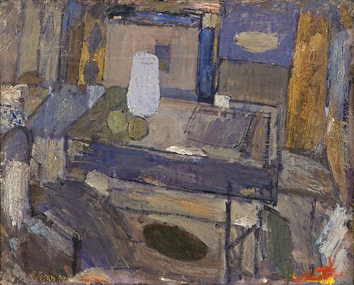 Still Life with Jar and Fruits, 1942, Immanuel Ibsen