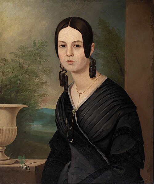 Mary Ellen Stonestreet Hoffar, 1840, James Alexander Simpson