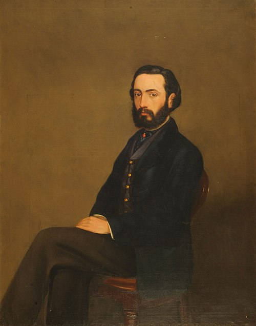 Selbstporträt, 1850, Fermín Rezábal Bustillo