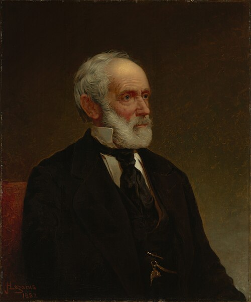 John Amory Lowell (1798-1881), 1882, Jacob Hart Lazarus