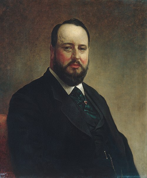 Joseph W. Drexel, 1877, Jacob Hart Lazarus