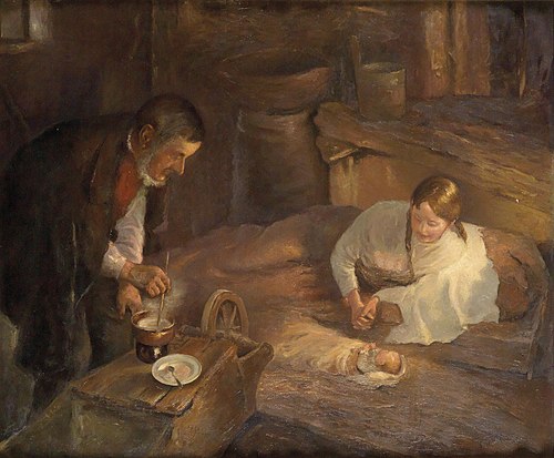 Christmas Night, , Fritz von Uhde