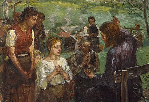 Sermon on the Mount, 1877, Fritz von Uhde