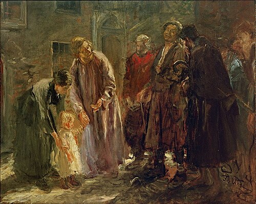 And Jesus called a child to Him ..., 1904, Fritz von Uhde