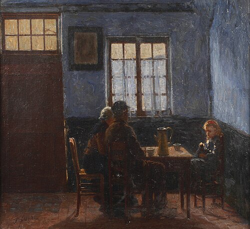 The young family, 1880, Fritz von Uhde