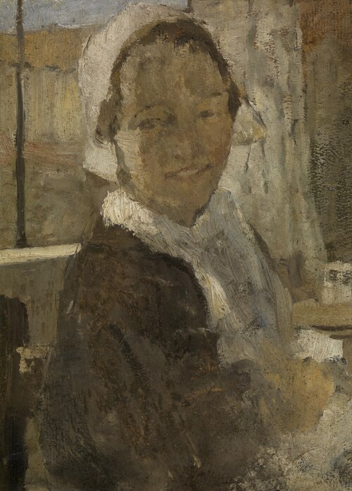 Young Girl, , Fritz von Uhde