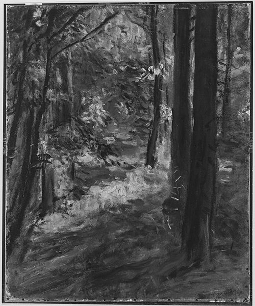 Waldinneres, 1908, Fritz von Uhde