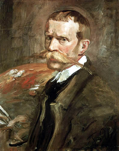 Self-portrait, 1898, Fritz von Uhde
