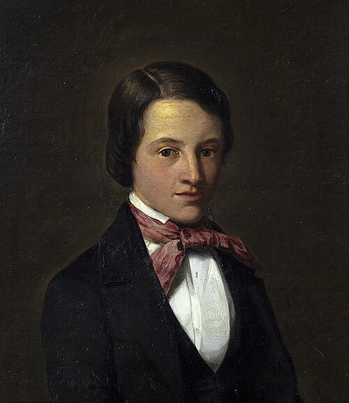 Portret van S.E. Stratingh op 15 jarige leeftijd (?), 1849, Cornelis Bernardus Buijs