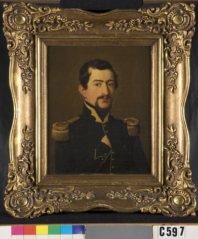 Portrait of Jacobus Johannes Aricius Wichers (1821-1848), 1843, Cornelis Bernardus Buijs