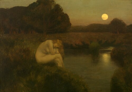At Nightfall, , René Ménard