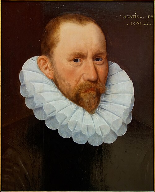 Portrait d'homme avec une fraise, 1591, Adriaen Thomas Key