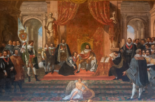 Acclamation of King John IV of Portugal, 1823, José da Cunha Taborda