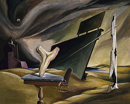 Deserted Landscape, 1937, Malcolm Roberts