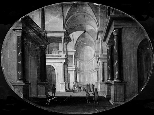 Interior of a Church, 1641, Jans Juriaensz van Baden
