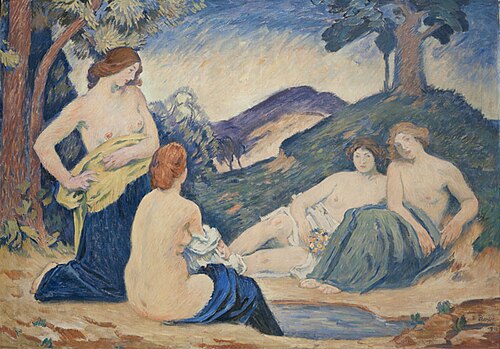 Bathing I, 1912, Jan Preisler