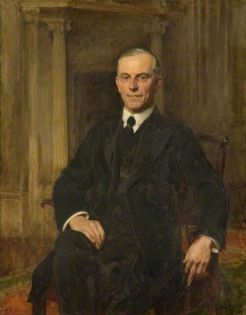 Alderman Owen Parker, MP, JP, President of the Boot Manufacturers' Federation of Great Britain, Hono, 1917, Solomon Joseph Solomon