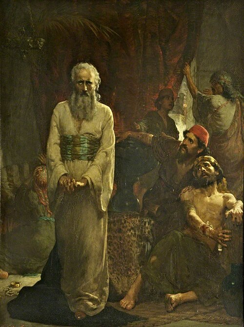 Job, 1881, Solomon Joseph Solomon