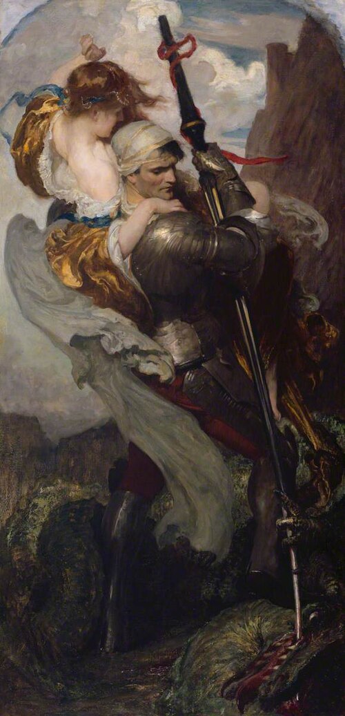 Saint George, 1906, Solomon Joseph Solomon