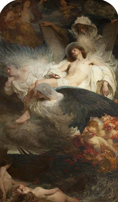 An Allegory, 1904, Solomon Joseph Solomon