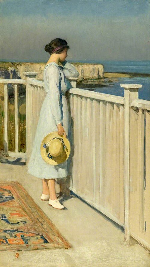 From My Studio Roof, 1920, Solomon Joseph Solomon