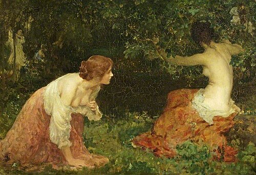 The Bathers Alarmed, , Solomon Joseph Solomon