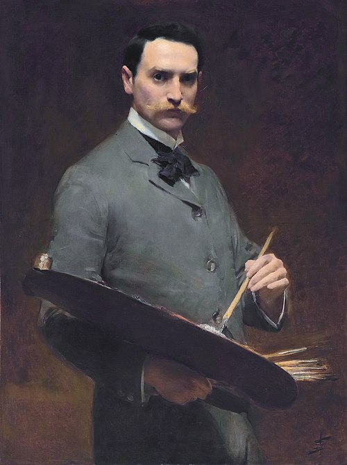 Self-portrait, 1896, Solomon Joseph Solomon