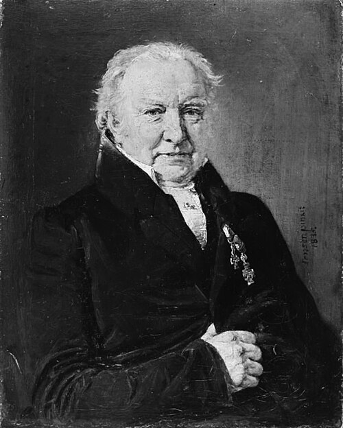 Professor dr. med. J.D. Herholdt, 1835, Christian Albrecht Jensen