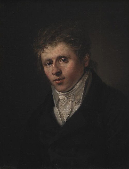 Portrait of J.C. Dahl, 1815, Christian Albrecht Jensen