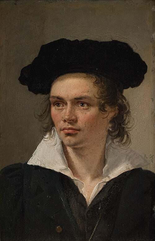 The Sculptor Hermann Ernst Freund, 1819, Christian Albrecht Jensen